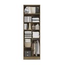 Ver imagem 2 de Guarda Roupa Closet Modulado Componível 2 Portas 71cm Linha Modulado Adapt N534 Kappesberg- Nogueira