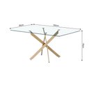 Ver imagem 4 de Mesa de Jantar Lara Base Aço Carbono Tampo 160cm Vidro 10mm 6 Lugares Design Sala de Jantar -