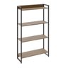 Estante para Livros Industrial Multiuso 4 Prateleiras 146x80cm Dynamica Yescasa  - 3