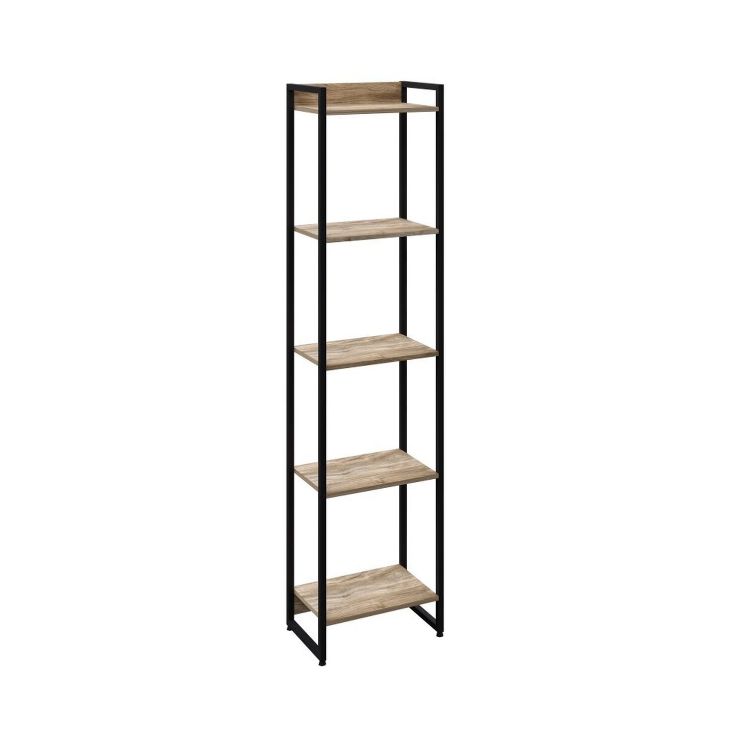 Estante para Livros Industrial Multiuso 5 Prateleiras 187x45cm Dynamica Yescasa  - 3