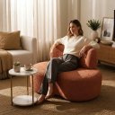 Ver imagem 2 de Poltrona Sofá 2 Lugares Organica Decorativa