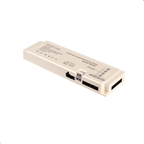 Fonte de Alimentação Branca para Móveis Nordecor 12v 8,3a / 100w Bivolt