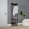 Estante Closet Arara Industrial 3 Prateleiras 187x45cm Dynamica   - 5
