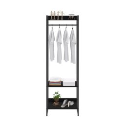 Estante Closet Arara Industrial 3 Prateleiras 187x60cm Dynamica Yescasa  - 6