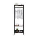 Ver imagem 6 de Estante Closet Arara Industrial 3 Prateleiras 187x60cm Dynamica Yescasa Preto/Ônix