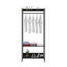 Estante Closet Arara Industrial 3 Prateleiras 187x80cm Dynamica Yescasa  - 5