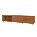 Ver imagem 1 de Rack para Tv 75" 2 Portas e 2 Gavetas Premium Naturalle