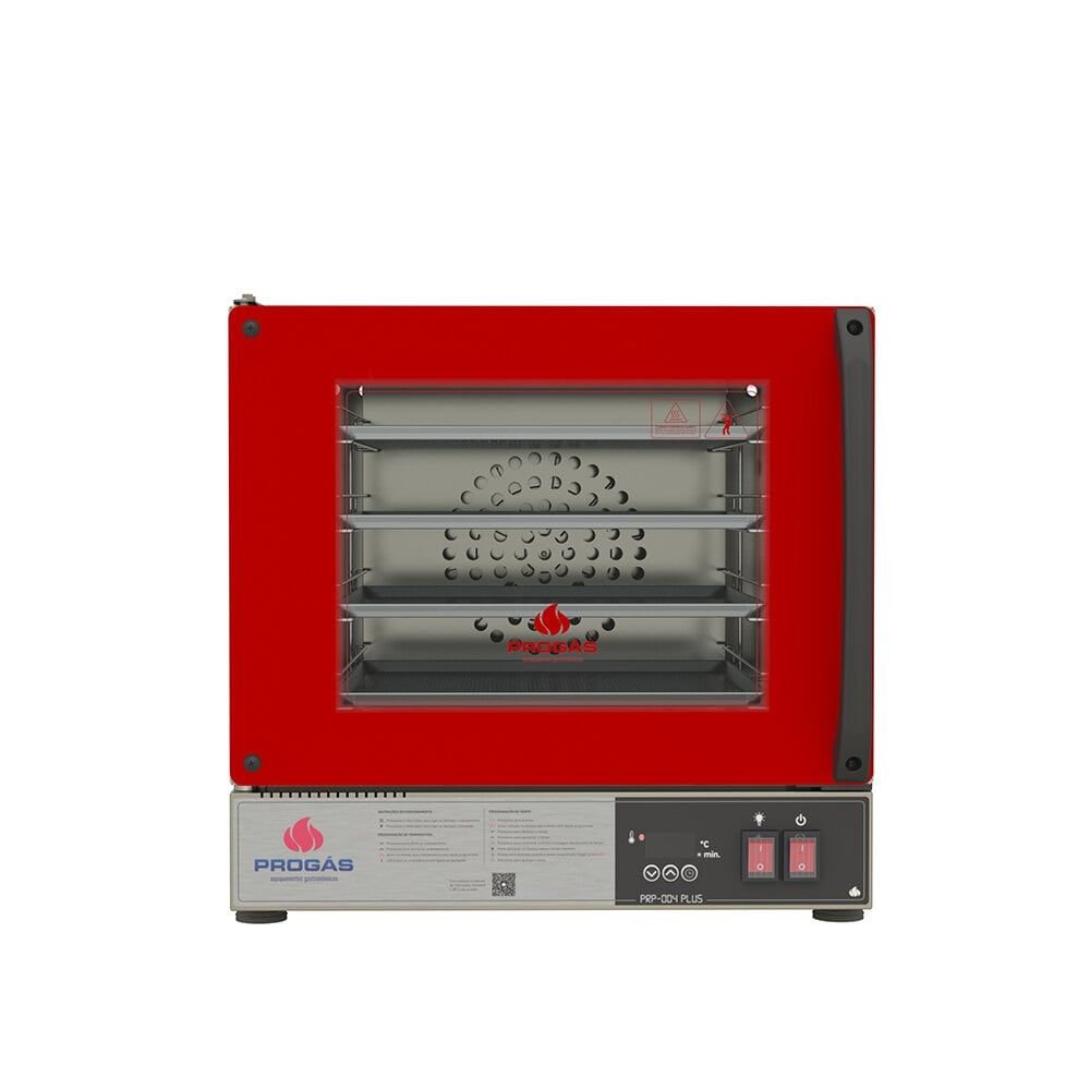 Forno Turbo Elétrico Progás Fast Oven Plus Vermelho 127V PRP-004 Plus - 2