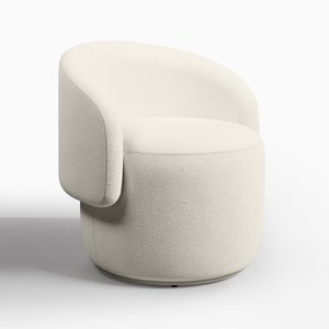 Poltrona Orgânica Beatriz Boucle Elegante - 7decormoveis Bege