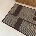 Ver imagem 5 de Tapete Passadeira Sisal Lancer 80x66cm Antiderrapante: Marrom PS40