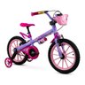 Bicicleta Infantil Aro 16 Menina com Rodinha Nathor - 1