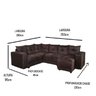 Sofá de Canto Belém 5070 com Chaise - 3
