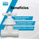 Ver imagem 2 de Registro Pressão com Canopla Branco Maruja 1150103 Viqua 25mm