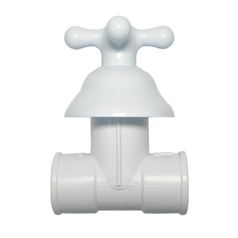 Registro Pressão com Canopla Branco Maruja 1150103 Viqua 25mm