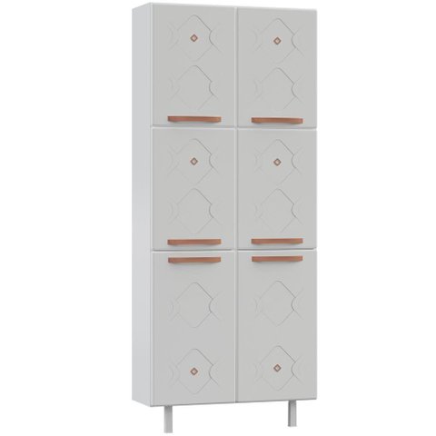 Armário Paneleiro Aço Telasul Mirage New Branco