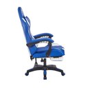 Ver imagem 5 de Cadeira Gamer Fox Racer Luna com Apoio de Pés Ut-b200 Azul