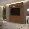 Painel Ripado para TV até 75 Polegadas 223cm 1 Prateleira Trento - 7