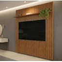 Ver imagem 2 de Painel para TV até 65 Polegadas Ripado 240x183cm Trento