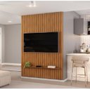 Ver imagem 2 de Painel para TV até 60 Polegadas Ripado 240x143,7cm Trento