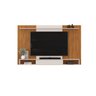 Painel para Tv até 70 Polegadas 1 Porta Deslizante Frisado decorativo Leo - 3