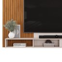 Ver imagem 6 de Painel para Tv até 70 Polegadas 1 Porta Deslizante Frisado decorativo Leo