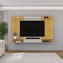 Ver imagem 2 de Painel para Tv até 70 Polegadas 1 Porta Deslizante Frisado decorativo Leo