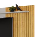 Ver imagem 6 de Painel para Tv até 70 Polegadas 1 Porta Deslizante Frisado decorativo Leo