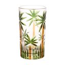 Ver imagem 4 de Jarra com 6 Copos Wolff Palm Tree Handpaint de Cristal