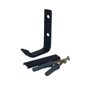 Ver imagem 5 de Cabide Gancho Toalha de Banho Rosto Chapa Fina Preto Fosco