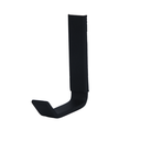 Ver imagem 1 de Cabide Gancho Toalha de Banho Rosto Chapa Fina Preto Fosco