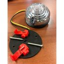 Ver imagem 1 de Kit Sinaleira Blindada Defender Lente Cristal Led Vermelha 2 Peças