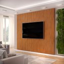 Ver imagem 7 de Painel Ripado para TV até 75 Polegadas MDF 275cmx240cm Trento