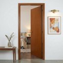 Ver imagem 3 de Kit Porta Mogno 80cm Montada com Ferragem Externa