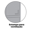 Armário Locker Guarda Volume Aço Light 15 Portas 103,5x179,5cm - 9