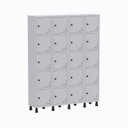Ver imagem 3 de Armário Locker Guarda Volume Aço Light 20 Portas 138x179,5cm