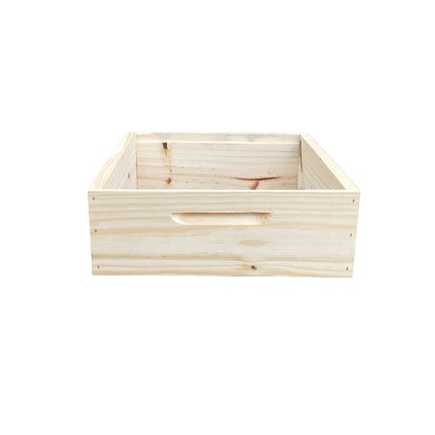 Melgueira Langstrooth de Pinus sem Quadros| Ideal para Extração de Mel