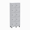 Armário Locker Guarda Volume Aço Light 10 Portas 69x179,5cm - 1