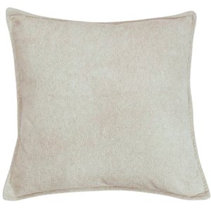 Capa de Almofada Boucle Bege Claro 50x50
