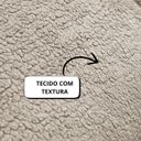 Ver imagem 2 de Capa de Almofada Boucle Bege Claro 50x50