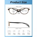 Ver imagem 2 de Óculos de Leitura Jm Zplb200876 Marrom +100