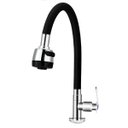 Ver imagem 2 de Torneira Modo Spray Metal Cromado Flexível Cozinha Bancada, Mesa Fc-05
