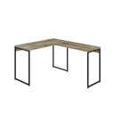 Ver imagem 2 de Escrivaninha Mesa Escritório L Estilo Dynamica 140cm Industrial Yescasa Carvalho E Preto