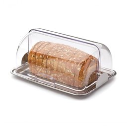 Porta Pão Inox Cúpula Acrílico Basculante Vision Multi - 5