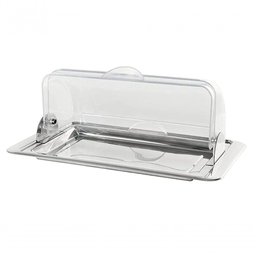 Porta Pão Inox Cúpula Acrílico Basculante Vision Multi - 3