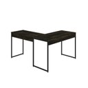 Ver imagem 6 de Escrivaninha Mesa Escritório L Estilo Industrial 120x140cm Dynamica Yescasa