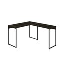 Ver imagem 2 de Escrivaninha Mesa Escritório L Estilo Dynamica 140cm Industrial Yescasa Carvalho Dark e Preto Marrom