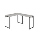 Ver imagem 2 de Escrivaninha Mesa Escritório L Estilo Industrial 120x140cm Dynamica Yescasa