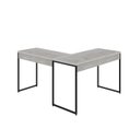 Ver imagem 6 de Escrivaninha Mesa Escritório L Estilo Industrial 120x140cm Dynamica Yescasa