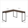Escrivaninha Mesa Escritório L Estilo Industrial 135x140cm Dynamica Yescasa - 3