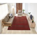 Ver imagem 5 de Tapete para Sala School Risca Vermelho 1,50x2,00 São Carlos